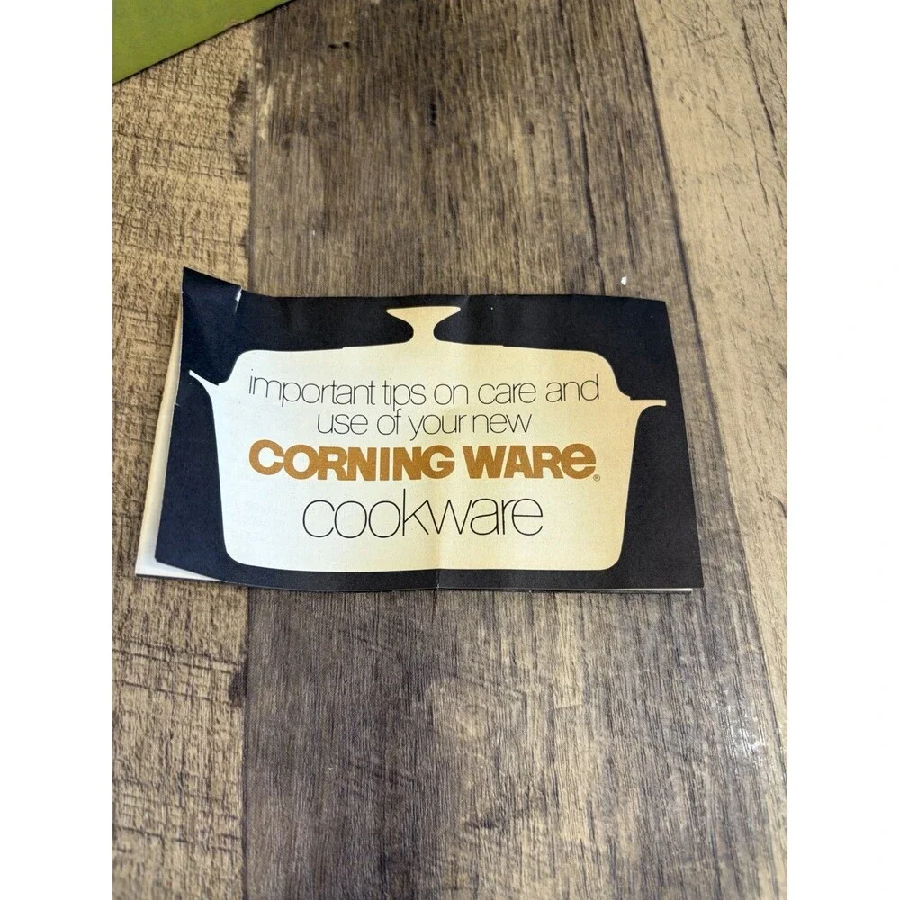 NEW Open Box Corning Ware P-83-B Spice of Life 6 1/2 Inch LE PERSIL Vintage